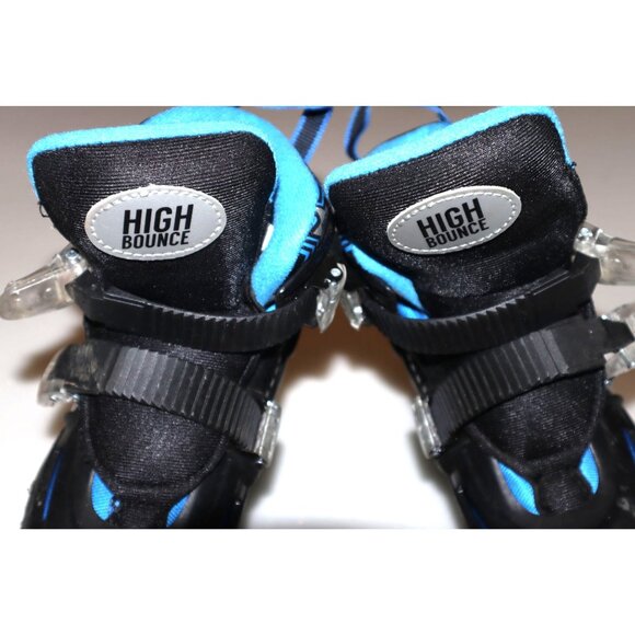 Adjustable Rollerblades Inline Skates High Bounce Blue Y2K Streetwear Skate - Picture 4 of 7